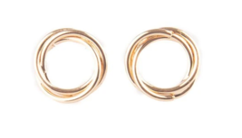 Paparazzi Simple Radiance Gold Post Earrings - New - $4.50