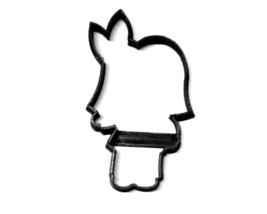 Indian Girl Outline Short Hair Native American Cookie Cutter USA PR3102 - £2.35 GBP