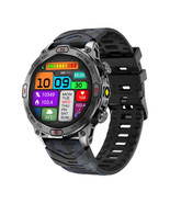 Kc86 Smart Watch Hd Amloed Screen Bluetooth Calling Heart Rate Blood Pre... - £103.02 GBP