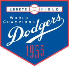 1955 Brooklyn Dodgers World Series Champions Mens Polo XS-6XL, LT-4XLT New - £20.29 GBP+