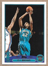 2003-04 Topps #56 P.J. Brown New Orleans Hornets - £1.54 GBP