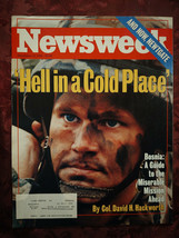 NEWSWEEK December 18 1995 Bosnia Troops Balkan Christmas Aric Press Black Execs - £6.90 GBP