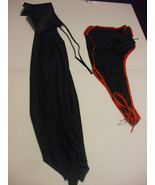 Vampire Halloween Costume Vest &amp; Cape Teens / Adults size 42-46 100% pol... - £9.50 GBP