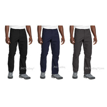 NWT Eddie Bauer Fleece  Lining Tech Pant 2 way Stretch UPF 50+ Stormrepel - £31.33 GBP