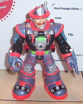 Vintage 2001 Fisher Price Rescue Heroes Fire Fighter Action Figure #2 - $14.15