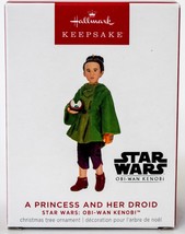 Hallmark  A Princess And Her Droid  Star Wars Limited Ed Keepsake Ornament 2023 - £15.81 GBP