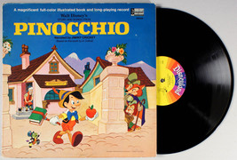 Disney - Story and Songs from Pinocchio (1969) Vinyl LP + BOOK • Soundtrack - £15.73 GBP