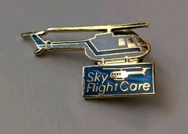 Sky Flight Care Air Care Team Rescue Medical Helicopter Pin Pinback image 2