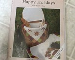 Husqvarna Viking Embroidery 42 HAPPY HOLIDAYS Card Book Designer 1 and PC - $60.76