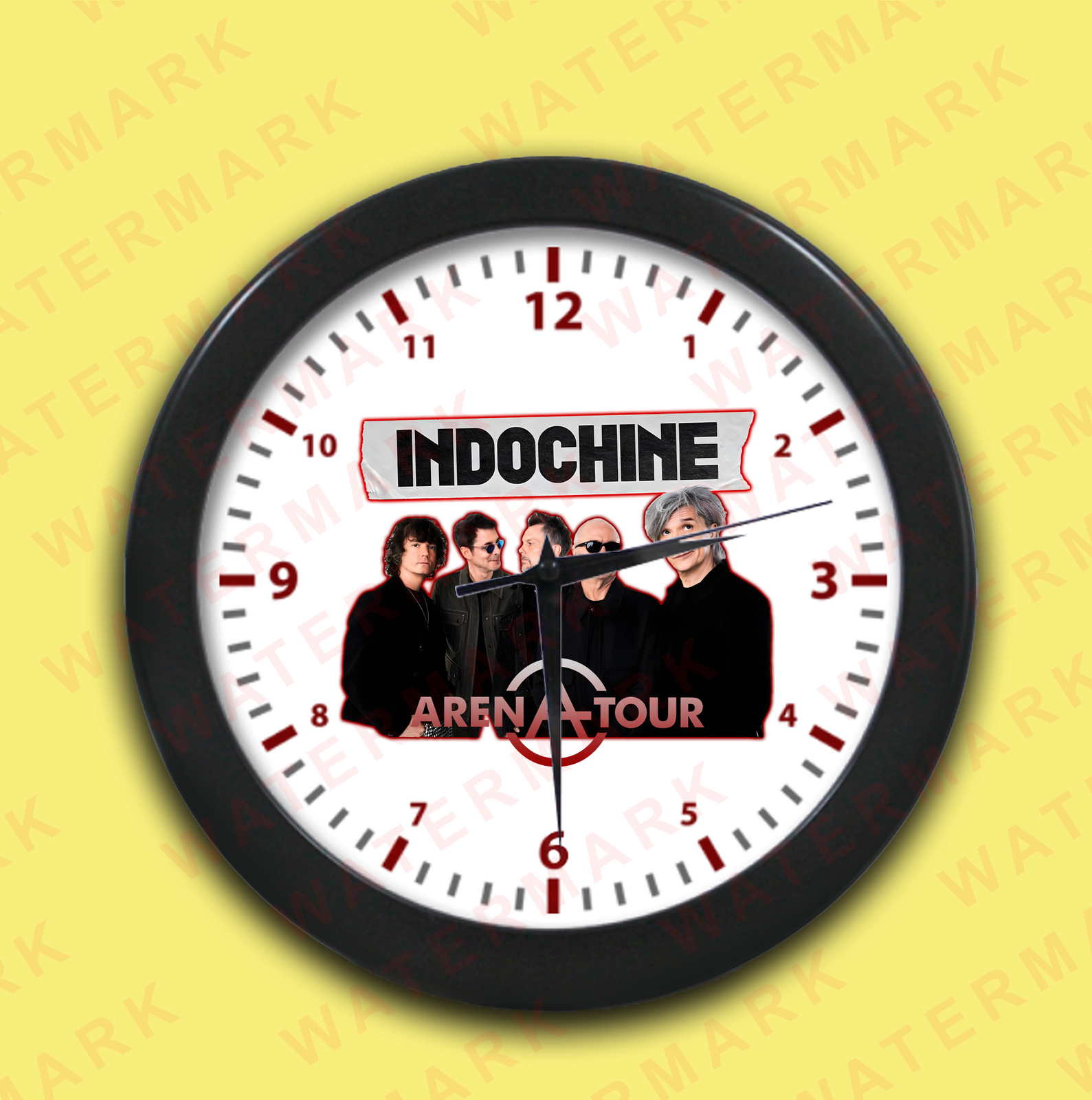 INDOCHINE ARENA TOUR 2025 Wall Clocks - $20.00