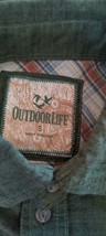 NWOT Outdoor Life Men Clothing small casual long sleeve button up shirt  - $18.70