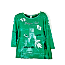 P. Michael Women&#39;s Michigan State Univ Shirt Sz L - £13.52 GBP