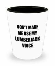 Lumberjack Shot Glass Coworker Gift Idea Funny Gag For Job Liquor Lover Alcohol  - £10.29 GBP