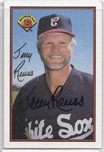 Jerry Reuss Signed Autographed 1989 Bowman Card - $9.41