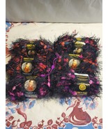 Lot Of 6 Lion Brand Fancy Fur  Yarn 4strawberry Fields #267 2 Flamin Fuc... - $18.80