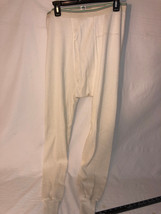 CLASSIC HANES MILITARY VINTAGE THERMAL BOTTOMS X LARGE LONG - $13.30