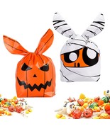 100PCS Halloween Treat Bags Halloween Candy Bags Kids Trick or Treat Bag... - $18.88