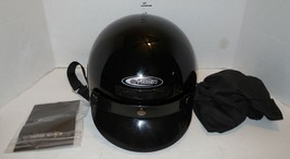 Cyber U-1 Black Half BIKE Motorcycle Cruiser Helmet Adult Small DOT Appr... - £49.31 GBP