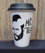Mr Tea Travel Mug Mr T Coffee Cup A-Team BA Baracas Novelty TV Movie Mem... - $14.79