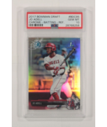 2017 Bowman Schizzi Jo Adell Cromato Battuta Rifrattori PSA 10 Gemma com... - $215.10