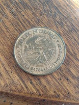 1964 Fitchburg Massachusetts 1/2 Dollar Token Chamber Of Commerce 50¢ - £8.30 GBP