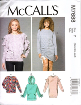 McCall&#39;s M7688 Misses XS to M Ruched Tops and Dresses Uncut Sewing Patte... - £10.93 GBP