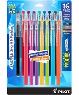 Erasable Gel Ink Stick Pens, Fine Point, 16-Pack, Pilot Frixion Colorsticks - £25.91 GBP