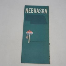 Vintage Standard Oil Nebraska Road Map 1968 - £8.52 GBP