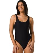 prAna Sun Fun One Piece Swimsuit Size Small (S) Open Back Swimwear Black... - $62.76 CAD