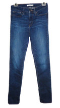 Levi&#39;s Slimming Skinny Denim Jeans Women&#39;s 28 (Actual 28 x 30 1/2) Mid Rise - $19.99