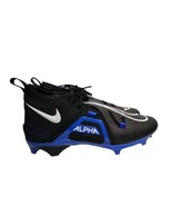 Nike Alpha Menace Pro 3 CT6649-007 Mens Size 13 Black Blue Football Cleats - $1,884.91 MXN
