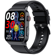 E500 Smart Watch Non-Invasive Blood Glucose Blood Pressure Body Temperature Ecg  - £50.91 GBP