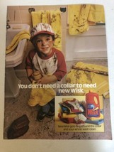 1987 Wisk Detergent Vintage Print Ad pa28 - $7.91