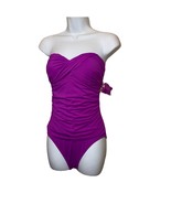 Blue Rod Beattie One piece PURPLE swimsuit size 8 NEW - $151.55 CAD