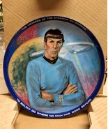 Star Trek Mr Spock Science Officer Collector Edition Plate No. 4325 SCI-... - £11.67 GBP