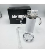 Hogg Outfitters White Sublimation Kids Sippy Cup Tumbler 12oz with Two Lids - $33.97 CAD