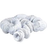 Deflecto Flexible Vinyl Duct, 3” by 50’ Hose, White (BH350W) - $75.62 CAD
