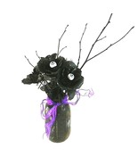 Handmade Halloween Floral Vase Decor Novelty Creepy  Spooky Eyeball - $371.26 MXN