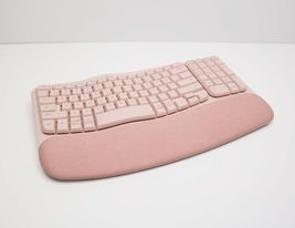 Logitech Wave Keys Wireless Ergonomic Keyboard Rose 920-012276 image 2