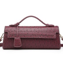 2022  Designer Ostrich Women Bags Handbag Ladies Tote Bag Fashion Good Quality F - £35.84 GBP