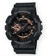 Casio Men&#39;s G-Shock  GA110RG-1A  WR20Bar Black / Rose Gold - €112,08 EUR