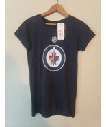 adidas Womens NHL Winnipeg Jets Hockey Player #00 Shirt S - $213.70 MXN