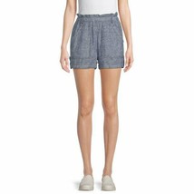Time and Tru Women’s Linen Shorts Size XXL/2XG (20)  Blue (LOC G-18) - £18.03 GBP