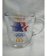 Vintage Glass XXIII 23rd Olympics Coffee Cup Mug 1984 L A Olympics McDon... - £5.53 GBP