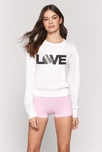 NWT Spiritual Gangster Love Savasana Pullover Crewneck Sweatshirt Top S - $725.40 MXN
