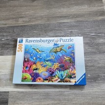 Ravensburger 500 Piece Jigsaw Puzzle | Tropical Waters No.146611 2015 | Marine - $7.87
