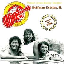 The Monkees Live in Hoffman Estates, Illinois 1986 CD August 7th, 1986 Very Rare - £19.98 GBP