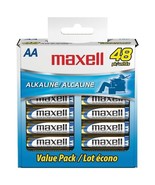 Maxell 723443 - LR648B Alkaline Batteries (AA; 48 pk; Box) - $1,044.24 MXN