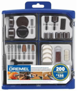 Dremel 200-Piece Aluminum Oxide Set Multipurpose Accessory Kit w/Storage... - £15.69 GBP