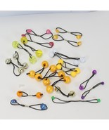 Girls Vintage Ponytail Holders Estate Find Lot of 7 Pairs + 7 Singles - $13.42 CAD